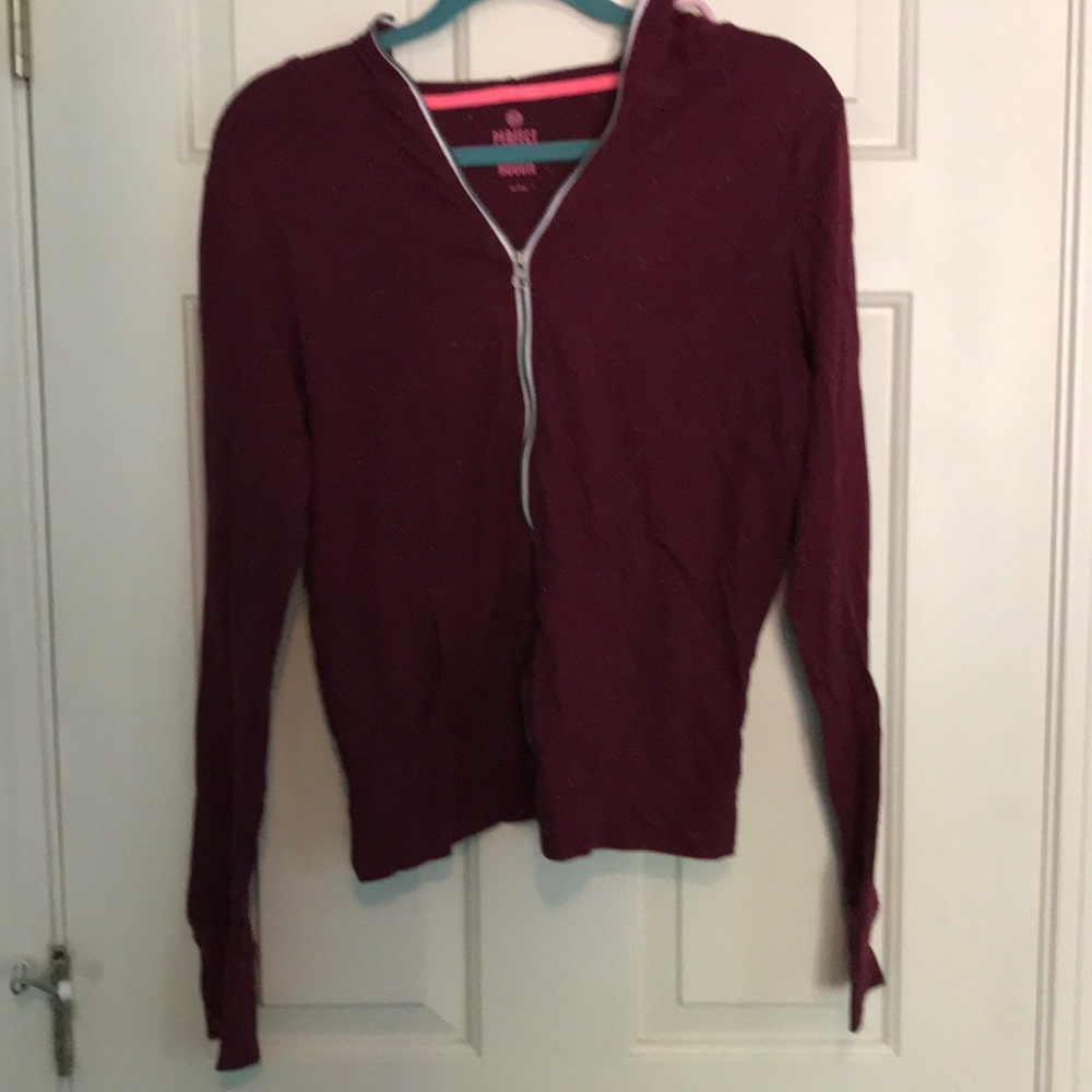 Zip-up hoodie